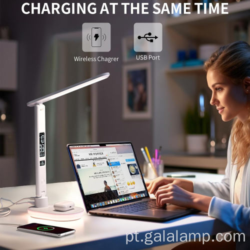 Luz de mesa colorida RGB ajustável